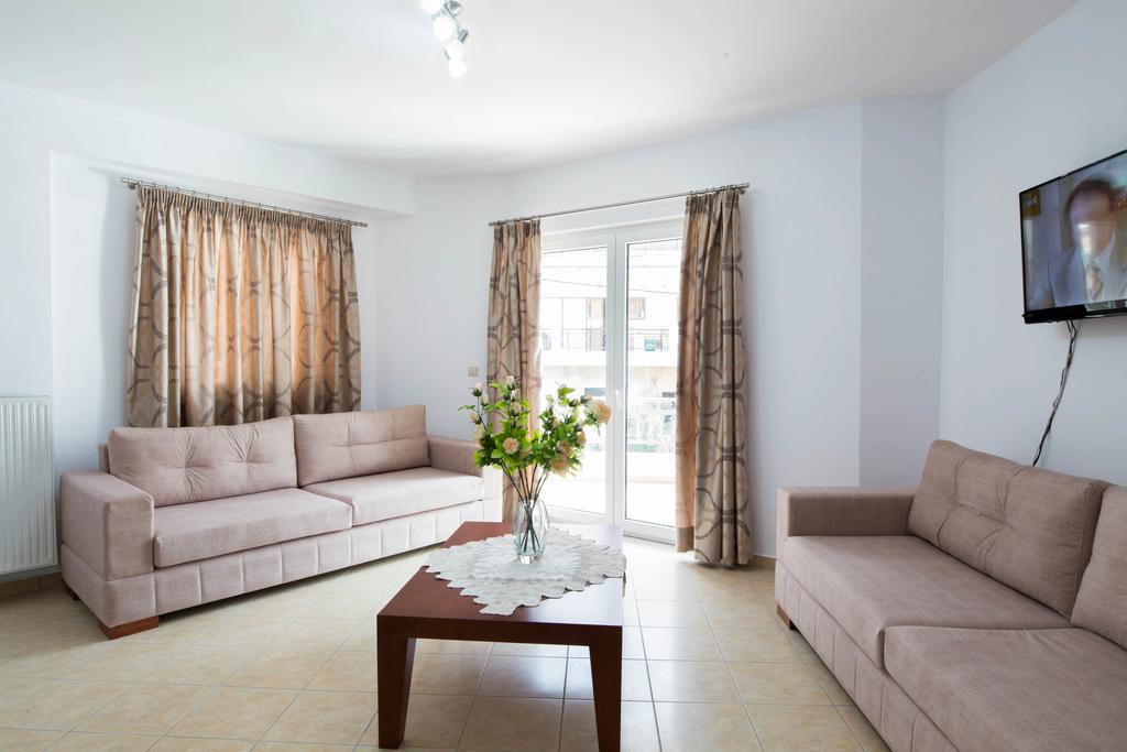 Chania Sea View Apartment With Free Private Parking Bagian luar foto